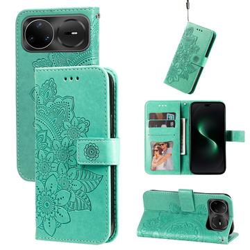 Huawei Nova 15 Pro/15 Ultra Mandala Series Etui med Pung - Grøn