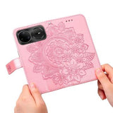 Huawei Nova 15 Pro/15 Ultra Mandala Series Etui med Pung - Pink