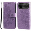 Huawei Nova 15 Pro/15 Ultra Mandala Series Etui med Pung - Lilla