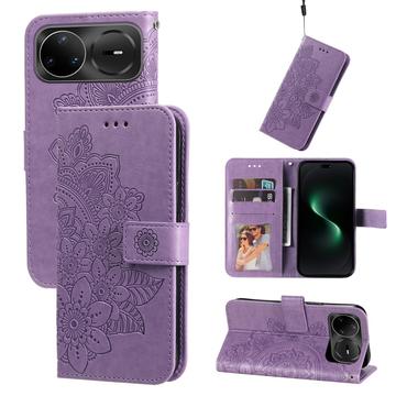 Huawei Nova 15 Pro/15 Ultra Mandala Series Etui med Pung - Lilla