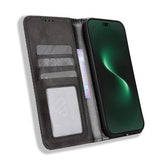 Huawei Nova 15 Pro/15 Ultra Retro Pung Taske med Magnetisk Lukning - Sort