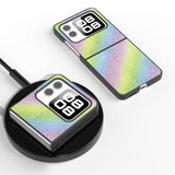 Huawei Nova Flip Rhinestone Tekstur Hybrid Cover - Farverig