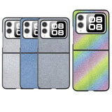 Huawei Nova Flip Rhinestone Tekstur Hybrid Cover - Farverig