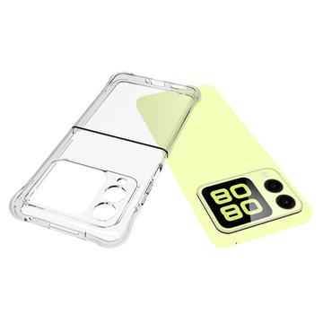 Huawei Nova Flip Stødtæt TPU Cover - Gennemsigtig