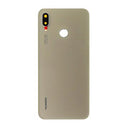 Huawei P20 Lite Bagcover - Guld