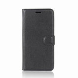 Huawei P20 Lite Pung Taske med Magnetisk Lukning - Sort