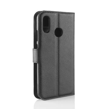 Huawei P20 Lite Pung Taske med Magnetisk Lukning - Sort