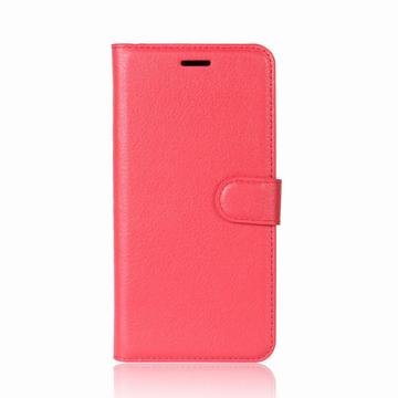 Huawei P20 Lite Pung Taske med Magnetisk Lukning - Rød