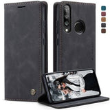 Huawei P30 Lite Caseme 013 Series Pung - Sort