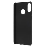 Huawei P30 Lite Gummibelagt Plastik Cover - Sort