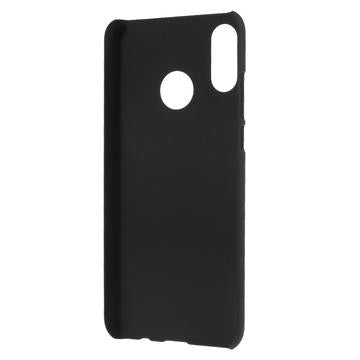 Huawei P30 Lite Gummibelagt Plastik Cover - Sort