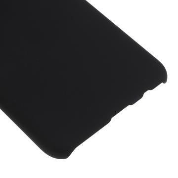 Huawei P30 Lite Gummibelagt Plastik Cover - Sort