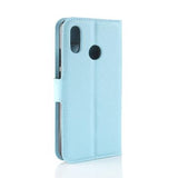 Huawei P30 Lite Pung Taske med Magnetisk Lukning - Blå