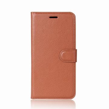 Huawei P30 Lite Pung Taske med Magnetisk Lukning - Brun