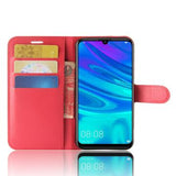 Huawei P30 Lite Pung Taske med Magnetisk Lukning - Rød