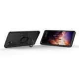 Huawei P30 Pro Hybrid Cover med Ring Holder - Sort