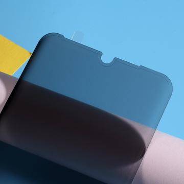 Huawei P30 Pro Privacy Full Cover Skærmbeskyttelse Hærdet Glas - 9H - Sort Kant