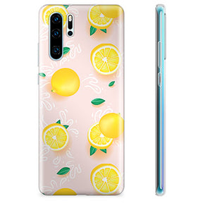 Huawei P30 Pro TPU Cover - Citron Mønster