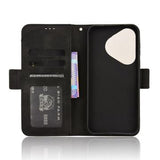 Huawei Pura 70 Pung Cover med Kortholder - Sort