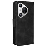 Huawei Pura 70 Pung Cover med Kortholder - Sort