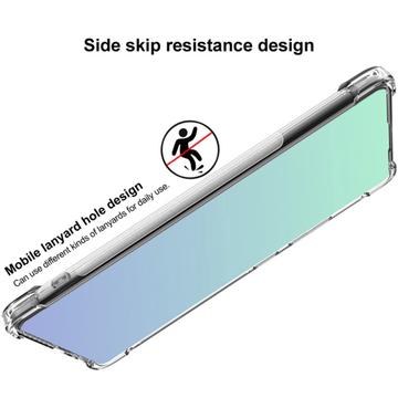 Huawei Pura 70 Imak Faldsikkert TPU Cover - Gennemsigtig