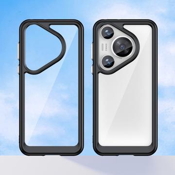 Huawei Pura 70 Pro Anti-Shock Hybrid Cover - Sort