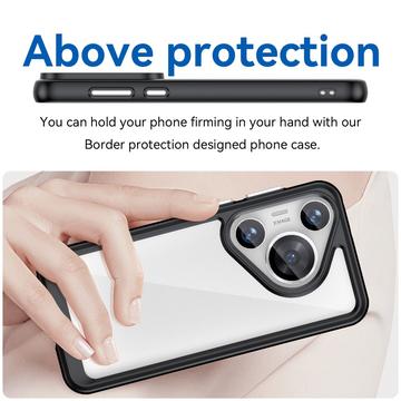 Huawei Pura 70 Pro Anti-Shock Hybrid Cover - Sort