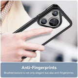 Huawei Pura 70 Pro Anti-Shock Hybrid Cover - Sort