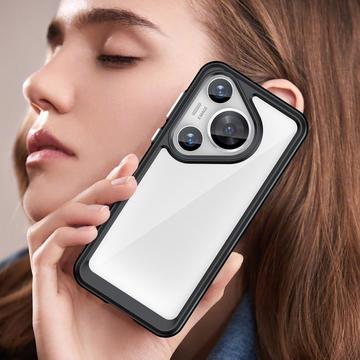 Huawei Pura 70 Pro Anti-Shock Hybrid Cover - Sort