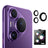Huawei Pura 70 Pro/70 Pro+ Hat Prince Kamera Linse Skærmbeskyttelse Hærdet Glas - Sort