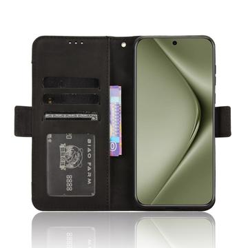 Huawei Pura 70 Ultra/70 Pro Pung Cover med Kortholder - Sort