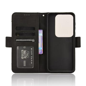 Huawei Pura 70 Ultra/70 Pro Pung Cover med Kortholder - Sort