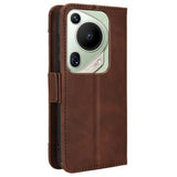 Huawei Pura 70 Ultra/70 Pro Pung Cover med Kortholder - Brun