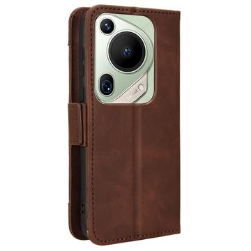 Huawei Pura 70 Ultra/70 Pro Pung Cover med Kortholder - Brun