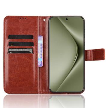 Huawei Pura 70 Ultra/70 Pro Pung Taske med Magnetisk Lukning - Brun