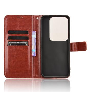 Huawei Pura 70 Ultra/70 Pro Pung Taske med Magnetisk Lukning - Brun