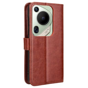 Huawei Pura 70 Ultra/70 Pro Pung Taske med Magnetisk Lukning - Brun