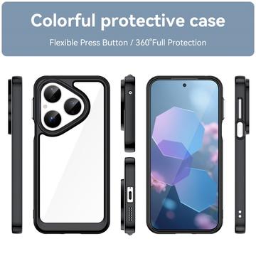 Huawei Pura 80 Anti-Shock Hybrid Cover - Sort