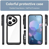 Huawei Pura 80 Anti-Shock Hybrid Cover - Sort