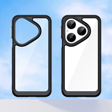 Huawei Pura 80 Anti-Shock Hybrid Cover - Sort