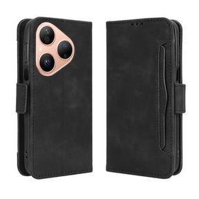 Huawei Pura 80 Kortholder Pung Etui - Sort