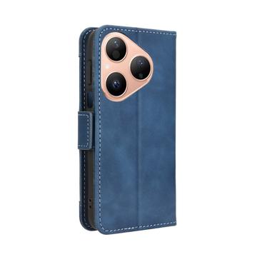 Huawei Pura 80 Kortholder Pung Etui - Blå