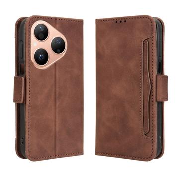 Huawei Pura 80 Kortholder Pung Etui - Brun