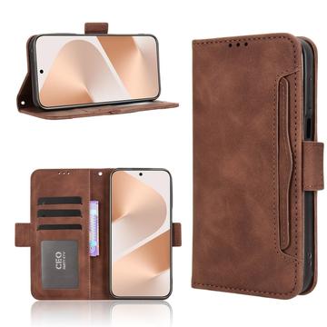 Huawei Pura 80 Kortholder Pung Etui - Brun