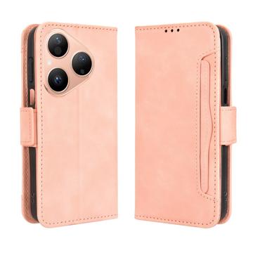 Huawei Pura 80 Kortholder Pung Etui - Pink