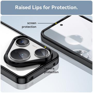 Huawei Pura 80 Pro/80 Pro+/80 Ultra Anti-Shock Hybrid Cover - Sort