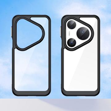 Huawei Pura 80 Pro/80 Pro+/80 Ultra Anti-Shock Hybrid Cover - Sort