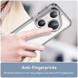 Huawei Pura 80 Pro/80 Pro+/80 Ultra Anti-Shock Hybrid Cover - Gennemsigtig