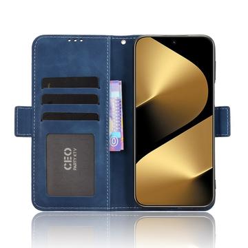 Huawei Pura 80 Pro/80 Pro+ Kortholder Pung Etui - Blå
