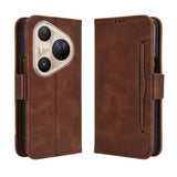 Huawei Pura 80 Pro/80 Pro+ Kortholder Pung Etui - Brun